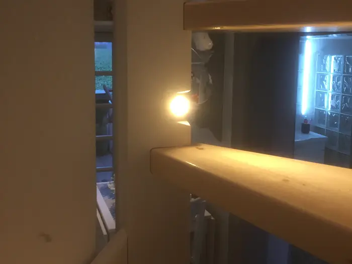 Trappe på mål med lys i vangerne — billede 11