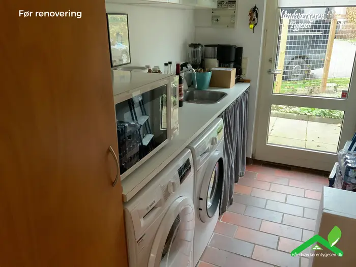 Køkken- og bryggersrenovering Odense — billede 2